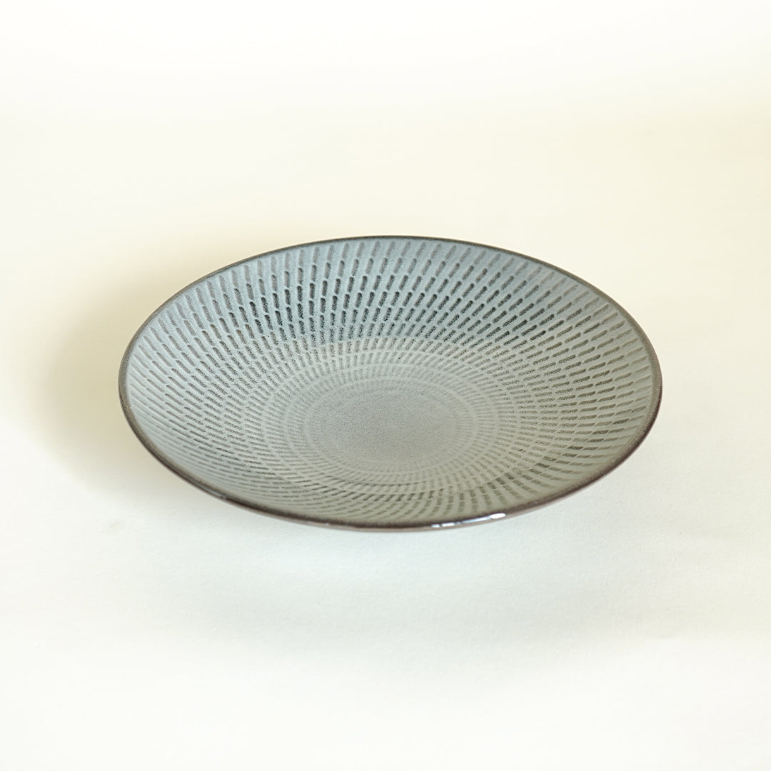 Mangata Grey Ceramic Serving Bowl