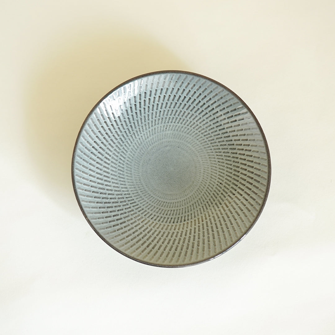 Mangata Grey Ceramic Serving Bowl