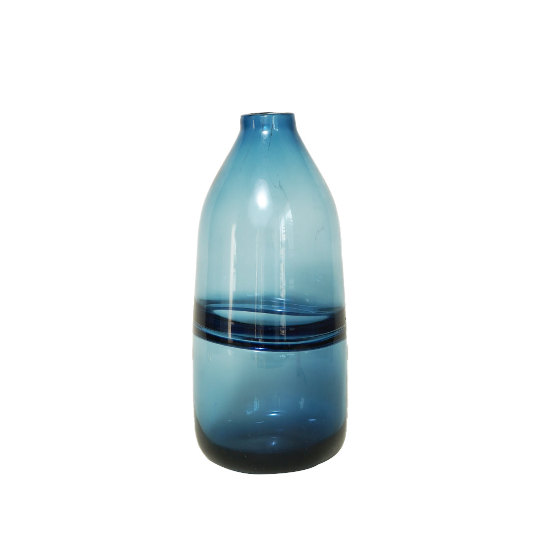 Animus Blue Glass Vase (Large)