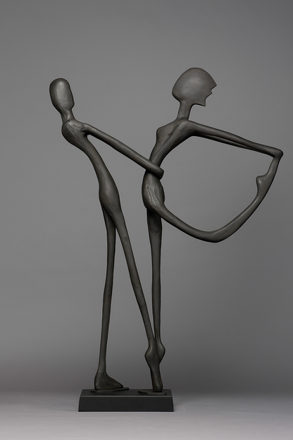 Amantes Dancing Courtyard Big Sculpture for Homes