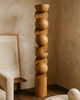 Wabi Sabi Wooden Walnut Large Sculpture (5/6 Feet)