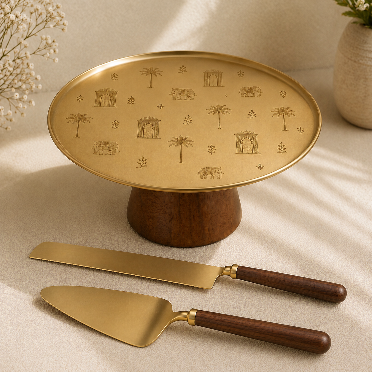 Heritage Diwali Cake Platter Gift Box
