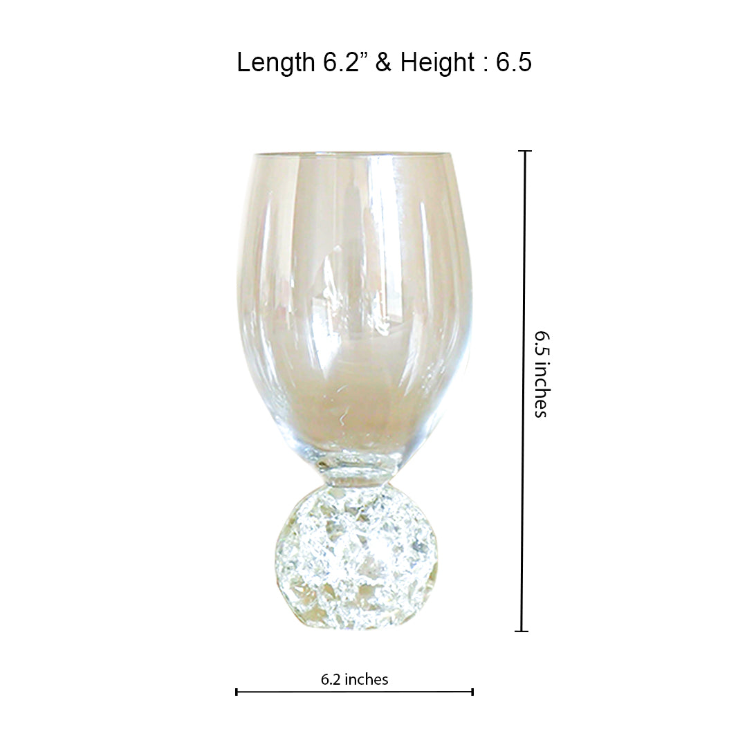 Caleo Wine Crystal Glasses (Set of 4)