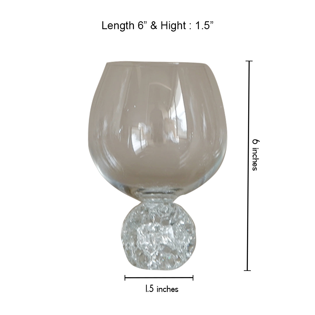 Caleo Home Bar Gin/Beer Goblet Glasses (Set of 4)