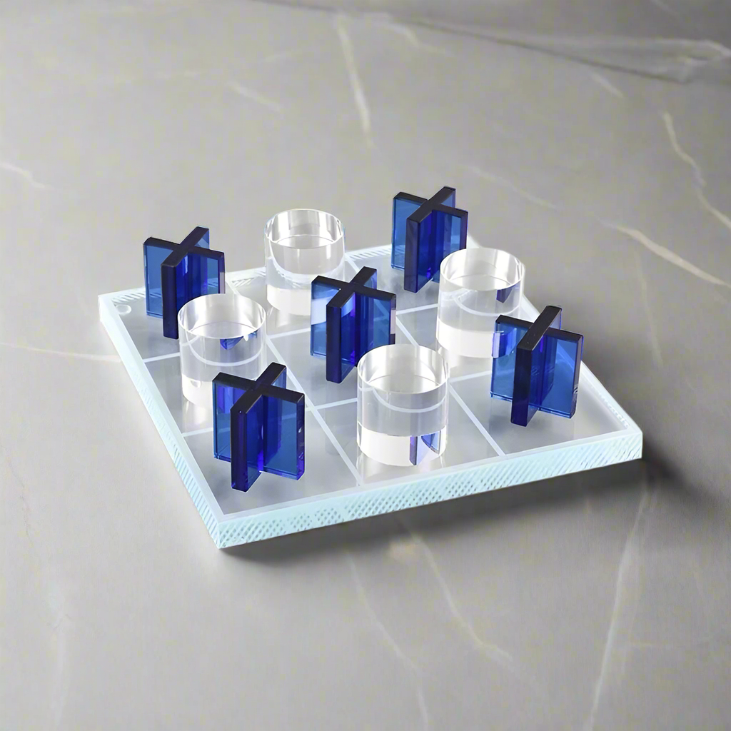 Crystal Tic Tac Toe Board
