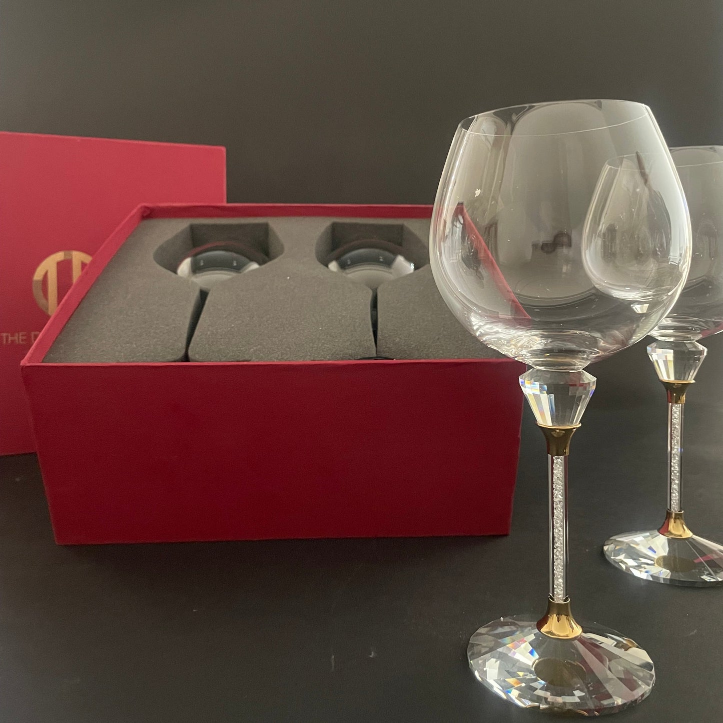 Swarovski Wine Glass Gift Hamper (Set of 2)