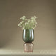 Dominus Smokey Pink Glass Vase
