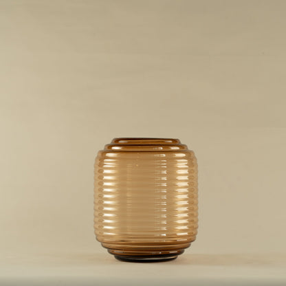 Solis Golden Glass Vase (Small)