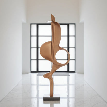 Lobby Indomitus Large Metal Sculpture (5 Feet)