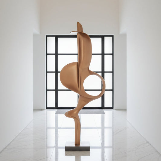 Lobby Indomitus Large Metal Sculpture (5 Feet)