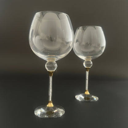 Gold Crystal Glass Exclusive Gift Hamper (Set of 2)