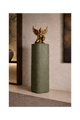 Contemporary Garuda Brass Sculpture (Green)