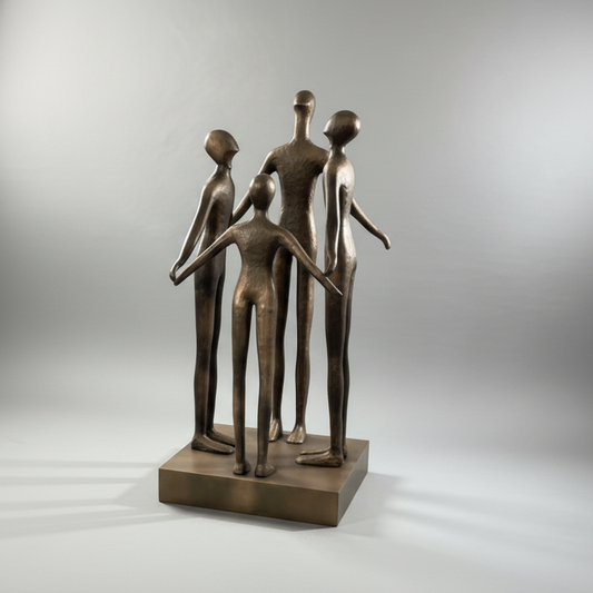 La Familia Large Sculpture for Courtyard