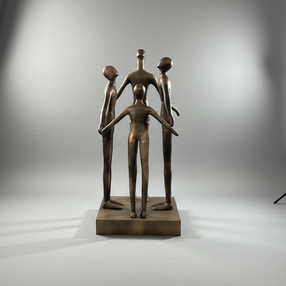 La Familia Large Sculpture for Courtyard