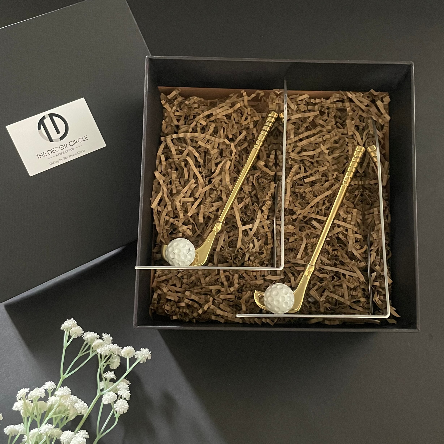 Golf Bookend Gift Hamper Box