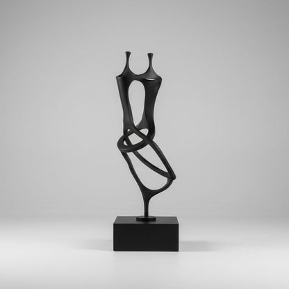 Melia Dancing Large Metal Courtyard Sculpture (6 Feet)