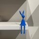 Aminus Rabbit Blue Artefact For Kids Room