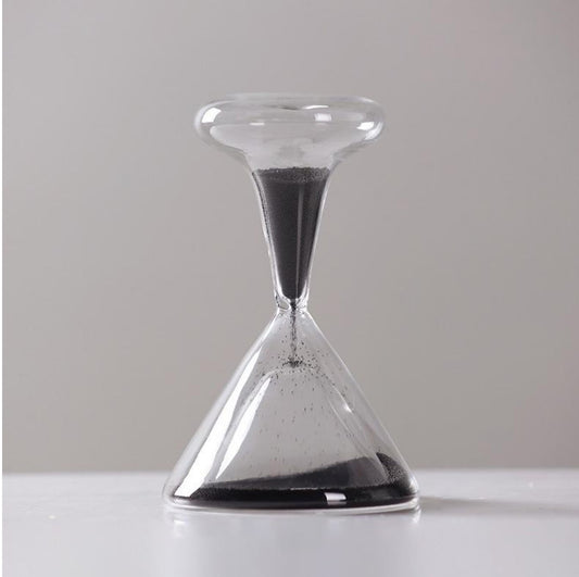 Office Decor Hourglass (BLACK)