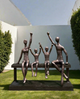 La Familia Large Sculpture for Home & Garden (5 Feet)