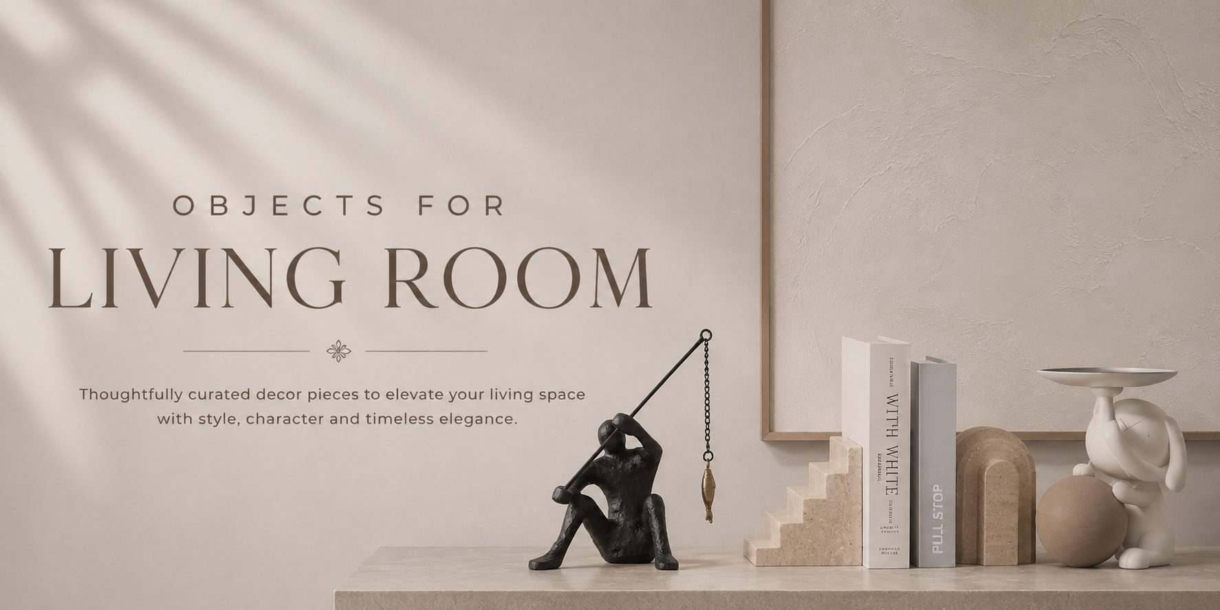 Objects for living room Banner image