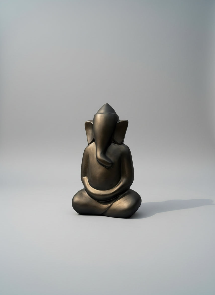 Ganesha Golden Large Statue for Entrances