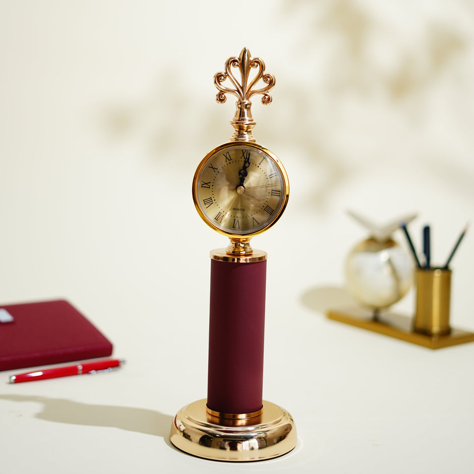 Elegant Table Clocks & Unique Globe Gifts for Office Decor – The Decor ...