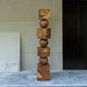Japandi Wooden Large Sculpture