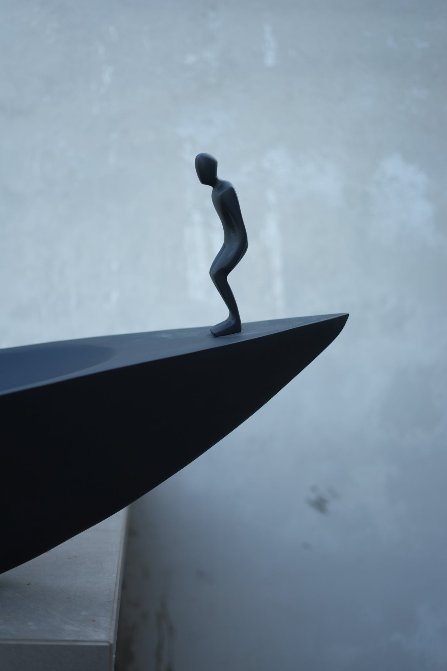 Savious Boat Men Sculpture For Living Room