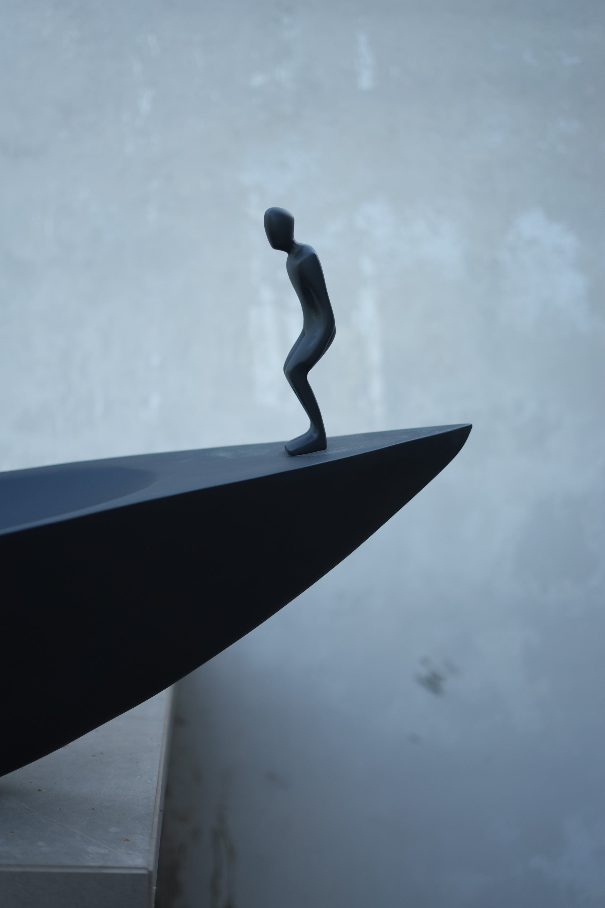 Savious Boat Men Sculpture For Living Room