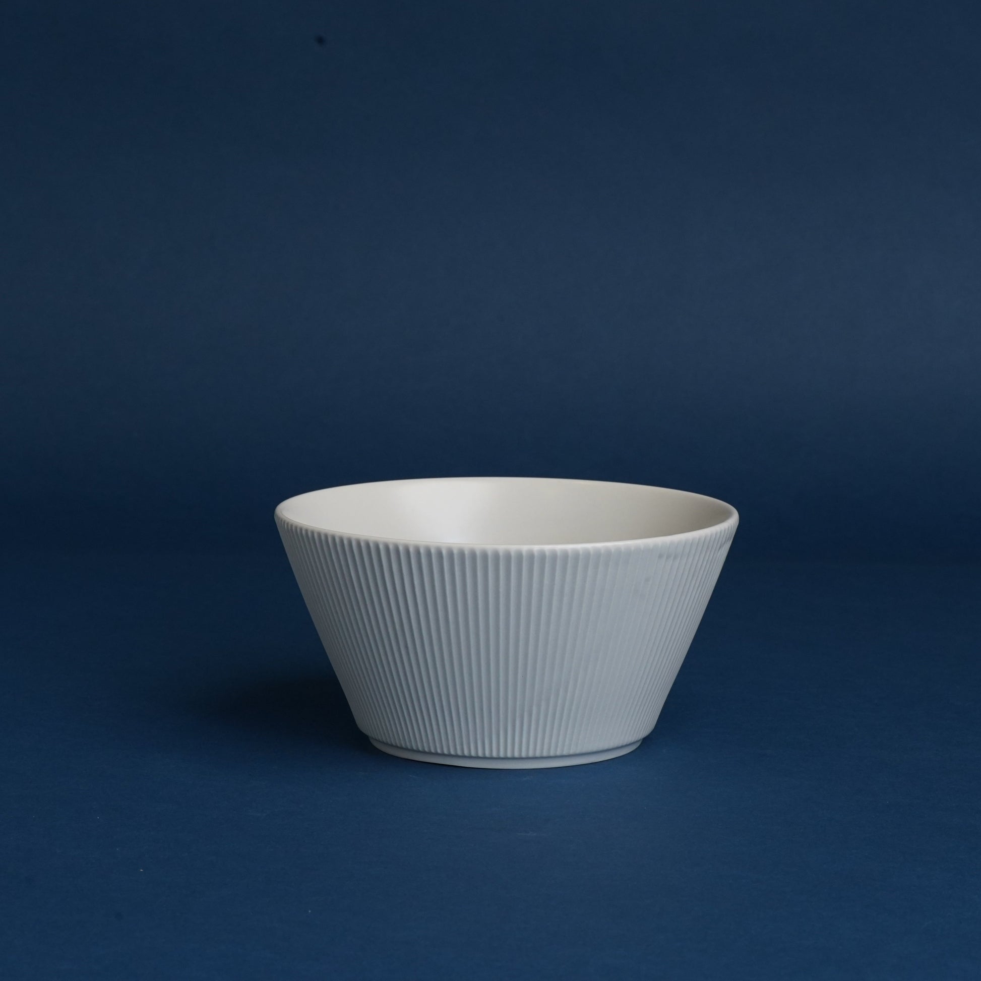 Elysian White Ceramic Bowl (6 inch)