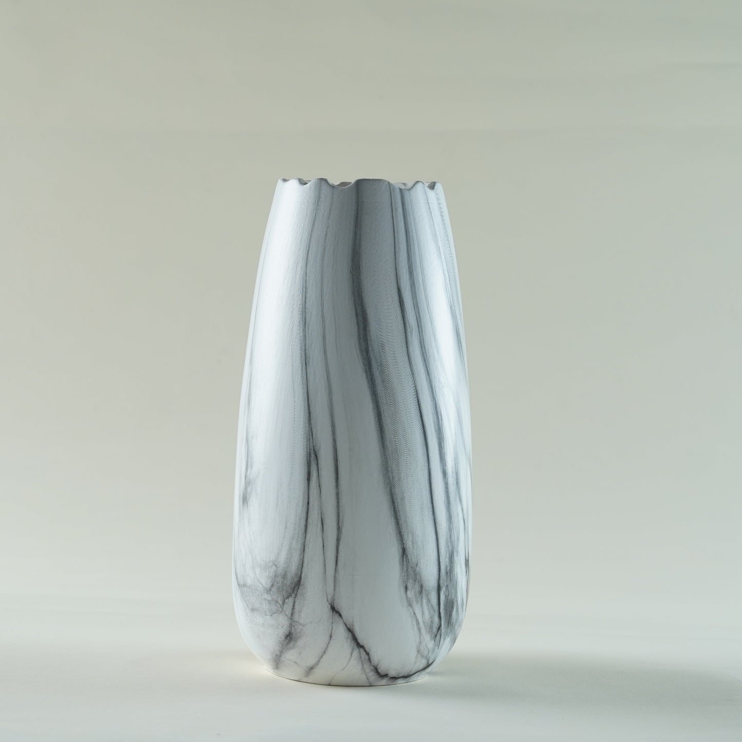 Marmor Marble White Vase (Large)