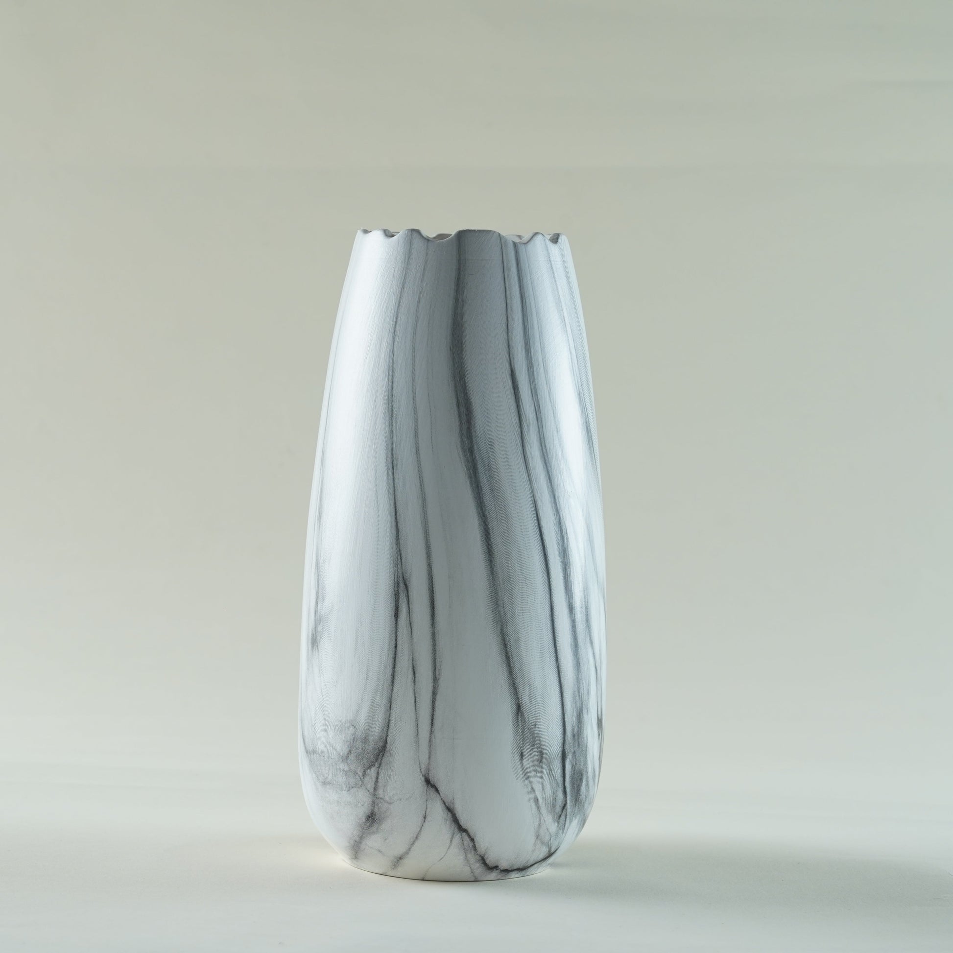 Marmor Marble White Vase (Large)