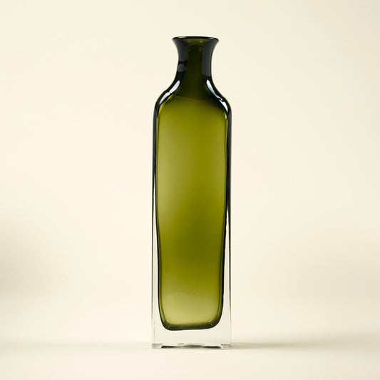 Viridis Sleek Tall Glass Vase (Large)