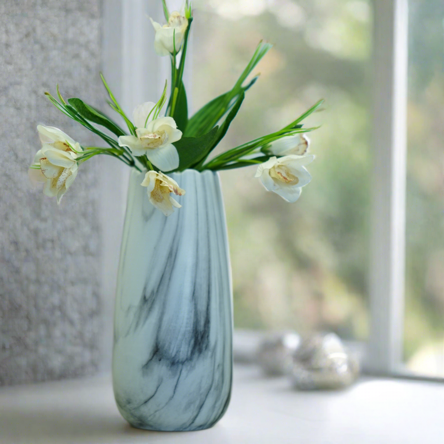 Marmor Marble Ceramic Vase (Small)