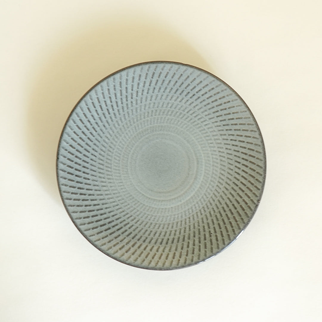 Mangata Grey Starter Plate (8 inches)