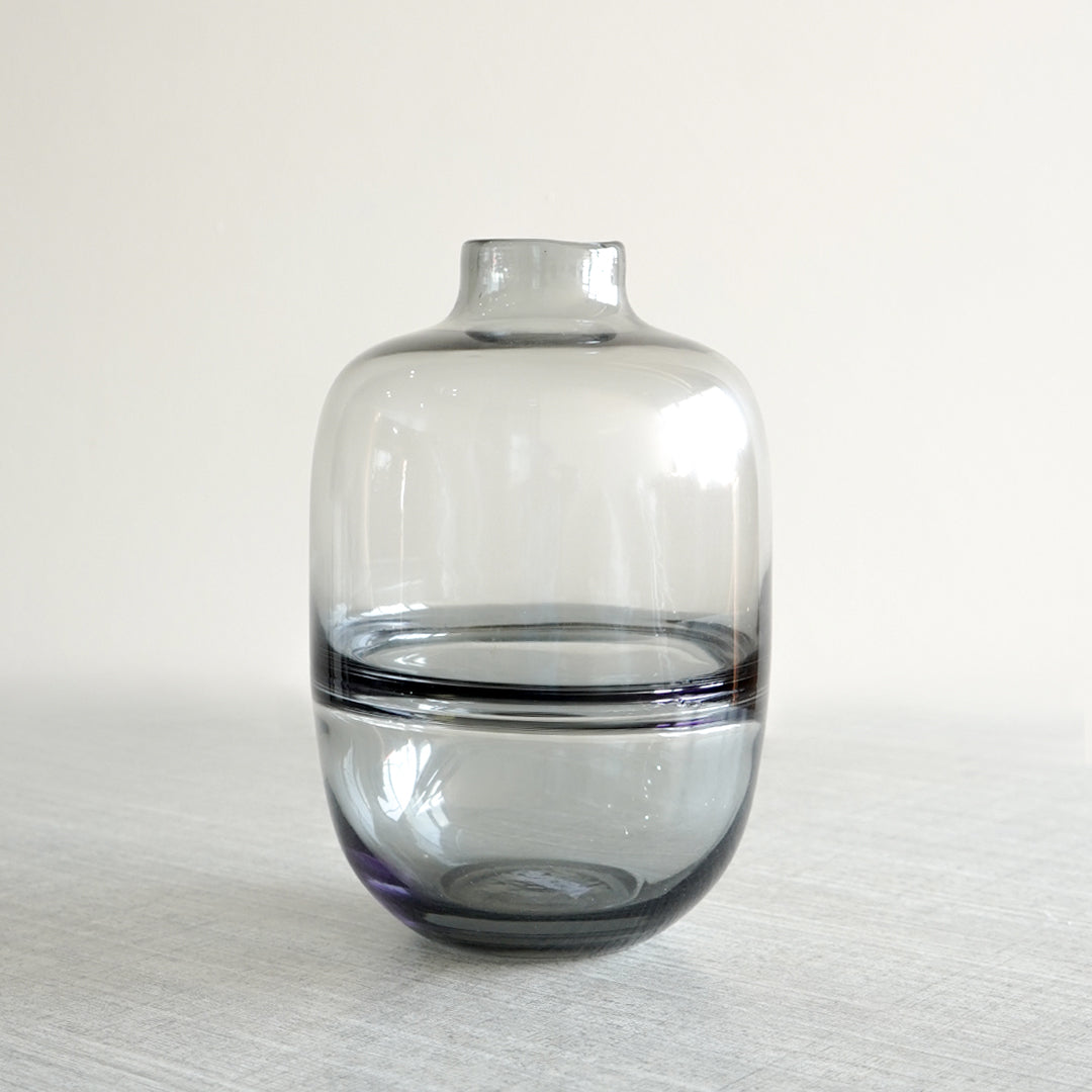Animus black Shaded Glass Vase (Medium)