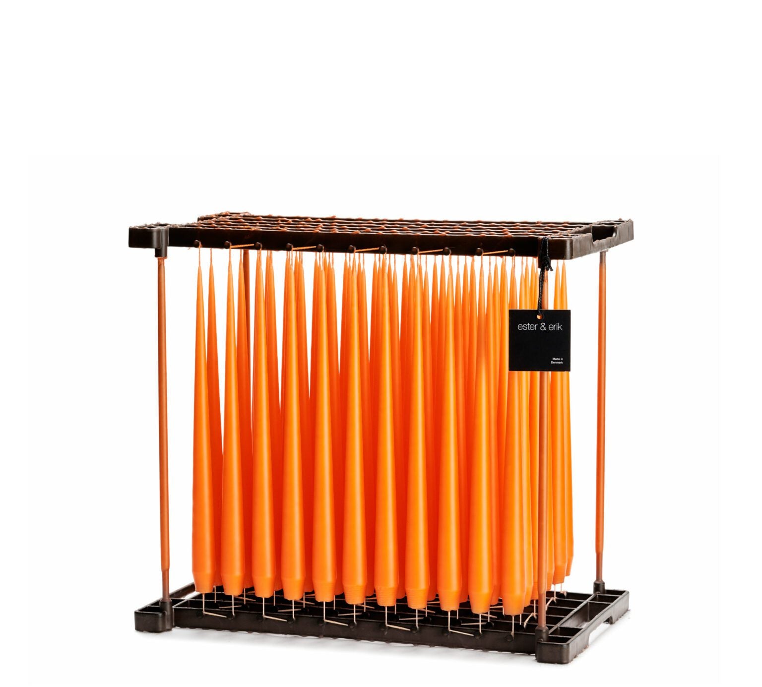 Orange Taper candle (32 cm)