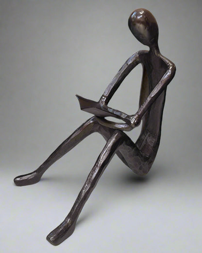 Curious Man Garden Sculpture ( 3 feet)
