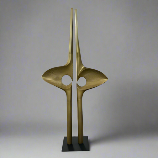 Gold sculpture 