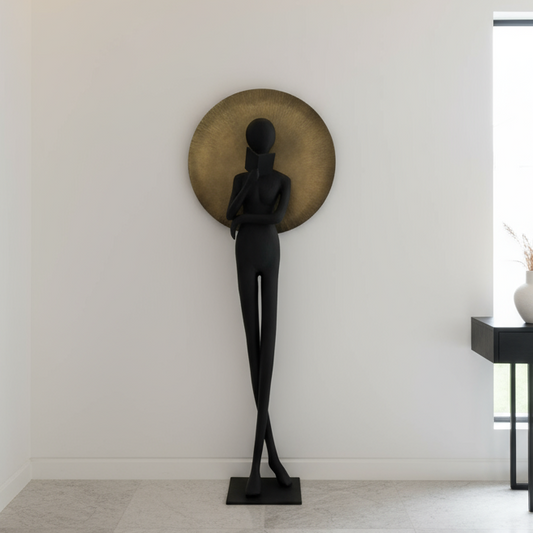 Arcanum Woman sculpture with Dome (5 feet)