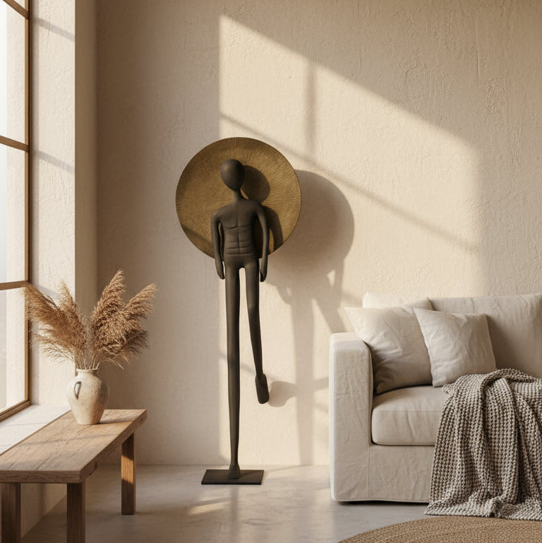 Arcanum Man sculpture with Dome (5 feet)