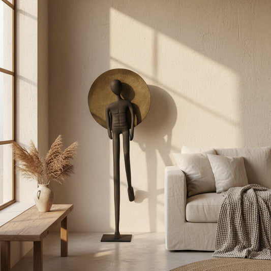 Arcanum Man sculpture with Dome (5 feet)