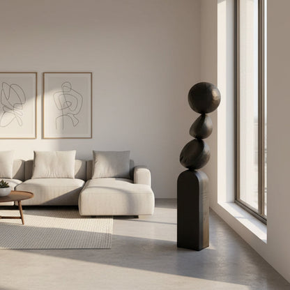 Nigra Wabi Sabi Large Sculpture (5 Feet)