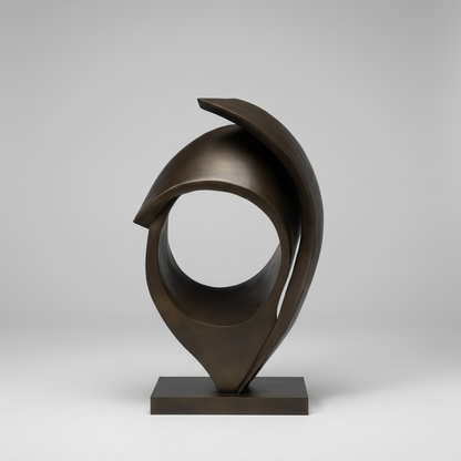 Fountaina Large Metal Sculpture for Courtyard (6 Feet)