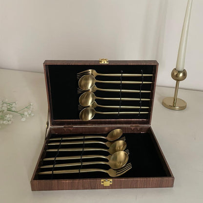 Nordic Gold Starter Cutlery Set (Set of 12)