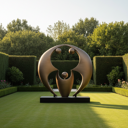 Developer Real Estate Large Entrance Metal sculpture (10 feet)