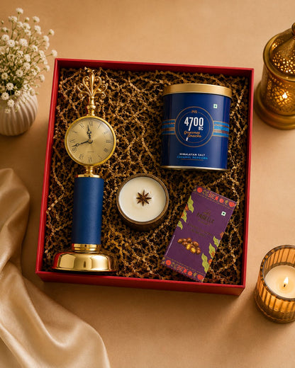 Timeless Clock Diwali Gift Hamper