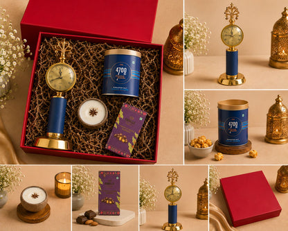 Timeless Clock Diwali Gift Hamper