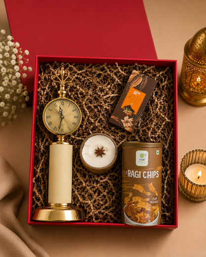 Timeless Clock Diwali Gift Hamper
