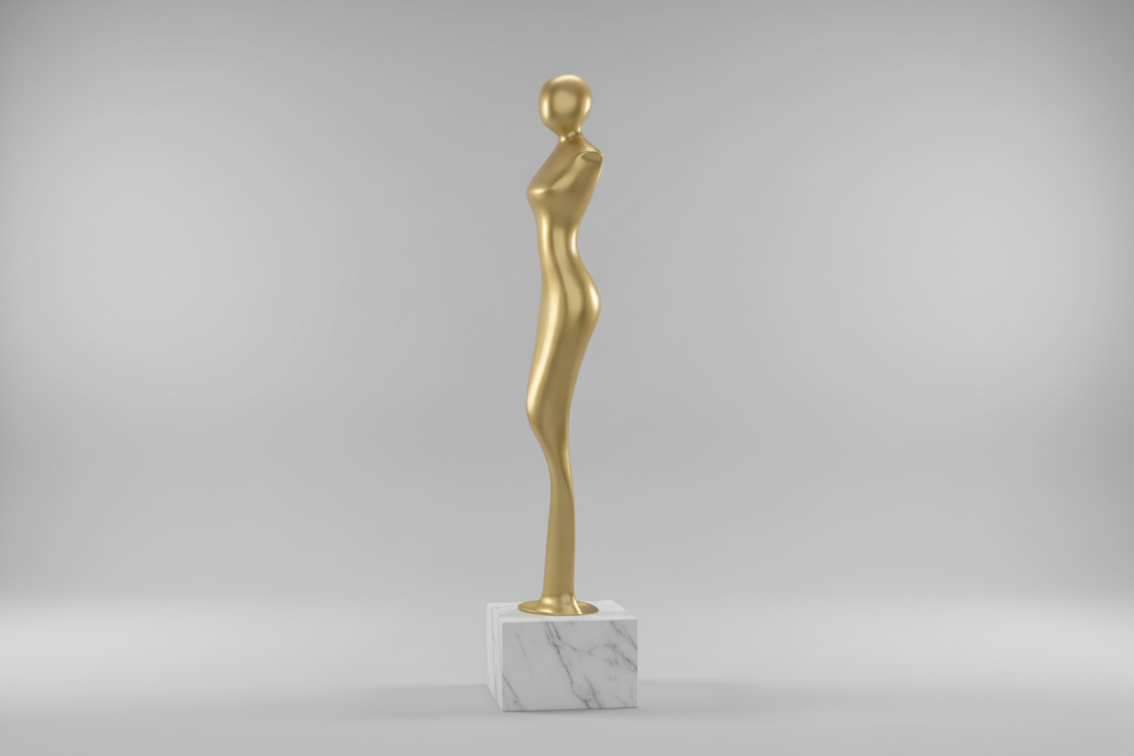 Oscar Lady Large Figurine Statue (4.6 feet)